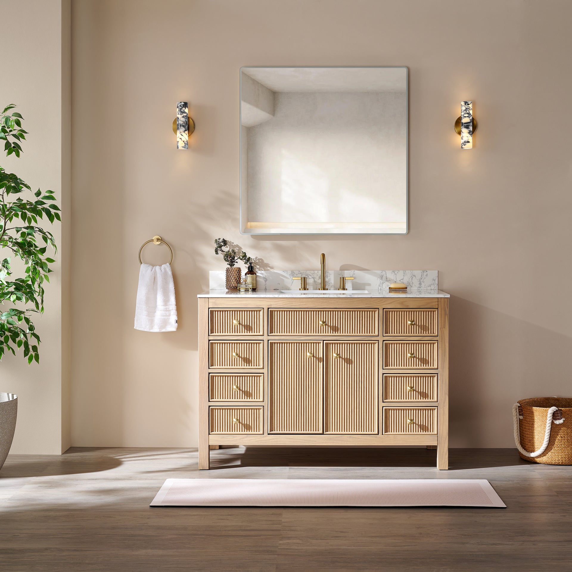 Vigo 48'' Single Bathroom Vanity